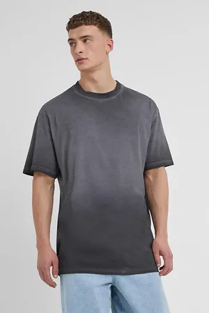 Urban classics Oversized Sun Bleached Tee Black