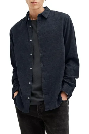 AllSaints Lorella Ls Shirt Nite Blue