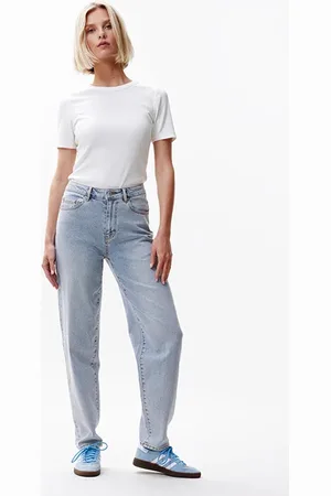 Catwalk Junkie Barrel Fit Jeans Blue