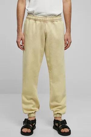 Urban classics Heavy Stone Washed Sweatpants Unionbeige