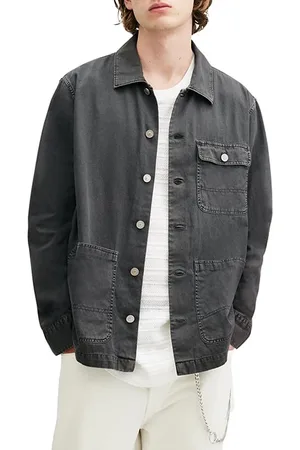 AllSaints Nevis Chore Jacket Washed Black