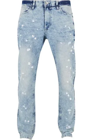 Urban classics Stretch Signature Denim Lt. Sand Splatter