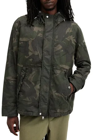 AllSaints Atticus Jacket Camo Green