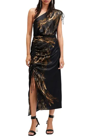 AllSaints Laura Dress Charm Black