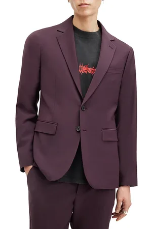AllSaints Lisle Blazer Port Purple