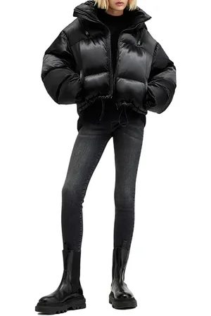 AllSaints Chelsea Puffer Black