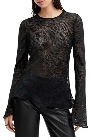 AllSaints Jada Top Black