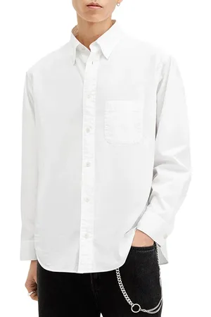 AllSaints Sutta Ls Shirt White