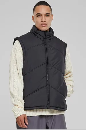 Urban classics Arrow Puffer Vest Black