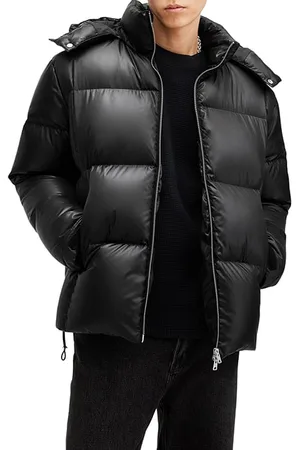 AllSaints Lupin Puffer Faded Black