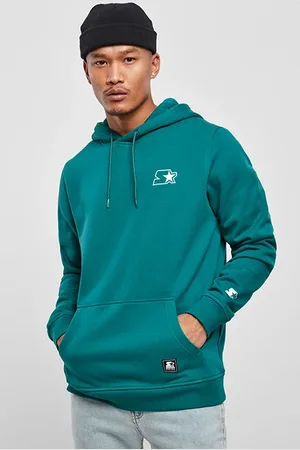 Urban classics Starter Small Logo Hoody Retro Green