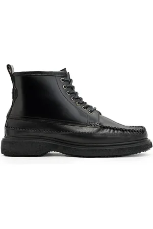 AllSaints Gibbs Moc Boot Black