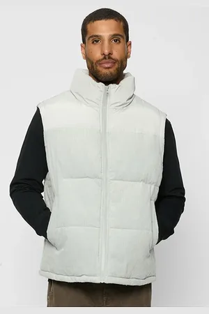 Urban classics Cord Vest Lightasphalt