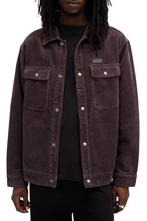 AllSaints Castleford Jacket Bark Purple