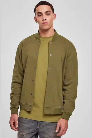 Urban classics Ultra Heavy Solid College Jacket Summerolive