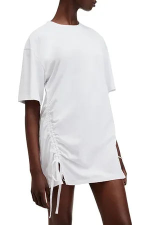 AllSaints Naenia Dress Optic White