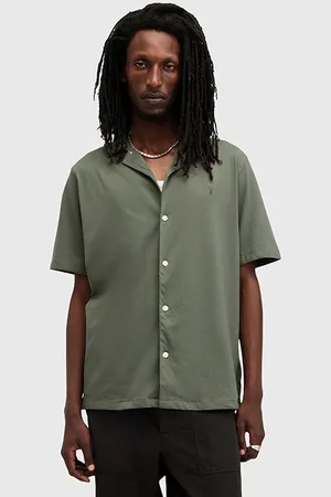 AllSaints Hudson Ss Shirt Valley Green