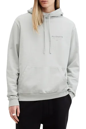 AllSaints Underground Oth Hood Pearl Grey