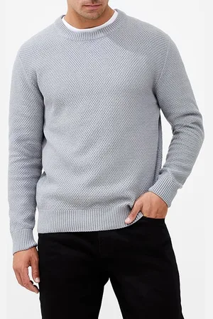 French Connection Moss Stitch Jumper Black