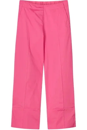 Summum Woman Trousers Cotton Stretch Cotton Candy