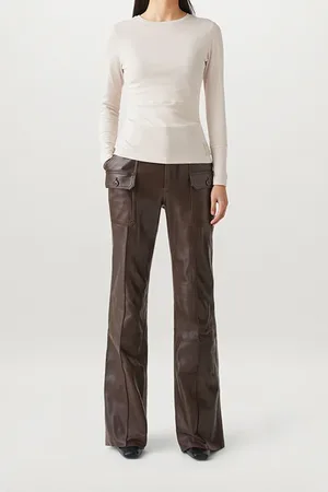 Belstaff Arbor Long Sleeve T-shirt Moonbeam