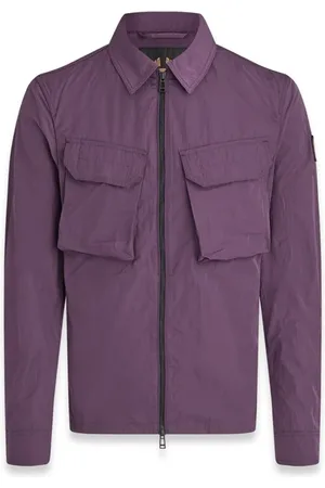 Belstaff Staunton Overshirt Dark Garnet