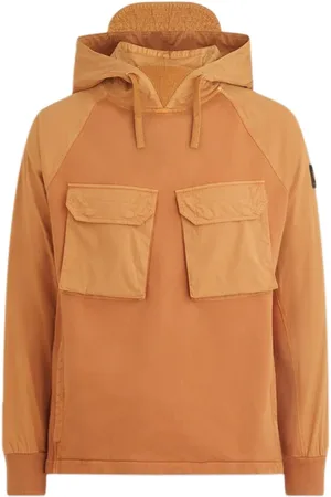 Belstaff Clifton Hoodie Golden Oak