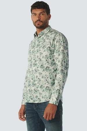 No Excess Shirt Stretch Allover Printed Pacific