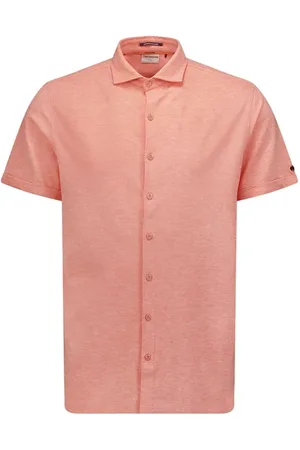 No Excess Shirt Short Sleeve Jersey Stretch Melange Melon
