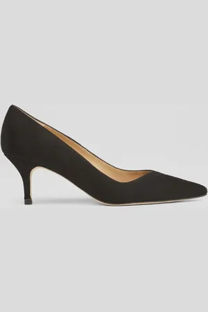 LK Bennett Farah Aysmmetric Pump Black
