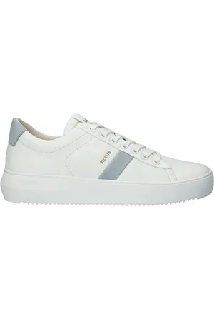 Blackstone Ryder - Bl220 White Cambray Blue - Sneaker (low) White Cambr