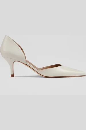 LK Bennett Harley Pointed Pump Ecru