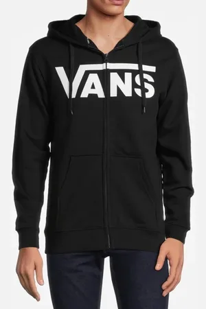 Vans Mn Classic Zip Hoodie Ii Black/white