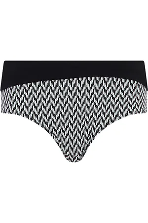 Femilet Sw On Midi Brief St Ho Black / White