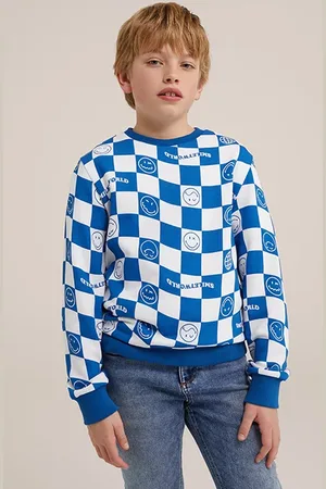 WE Fashion Sweater Blue