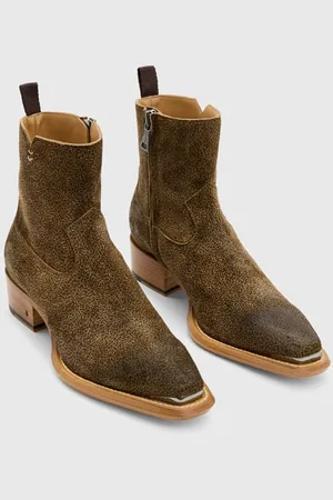 John Varvatos Crosby Zip Boot Lt Caramel