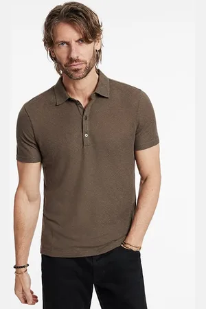 John Varvatos Paloma Regular Fit Ss Polo Kalamata