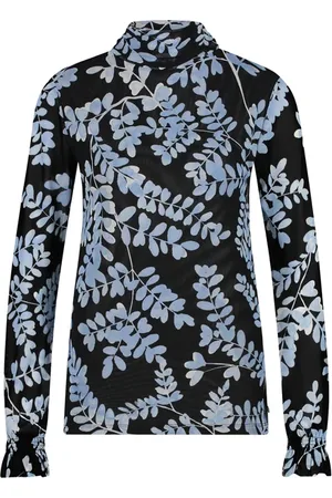 Fabienne Chapot Johanna Top Black/cornflower Blu