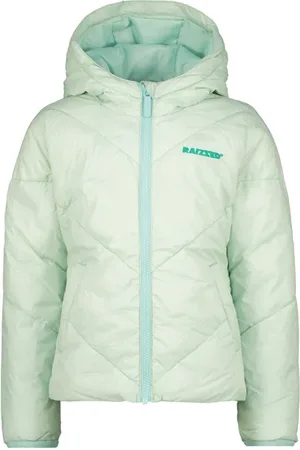 Raizzed Girls Layan Jacket Outdoor Light Green Blue
