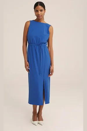 WE Fashion Dress Mid Length Blue