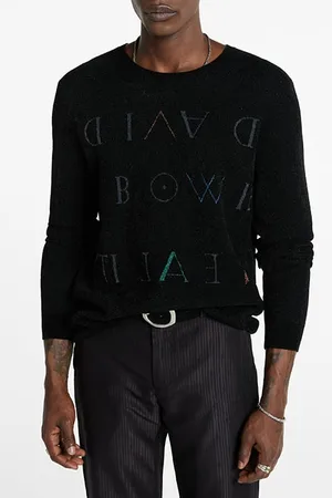 John Varvatos Bowie Crewneck Sweater Black