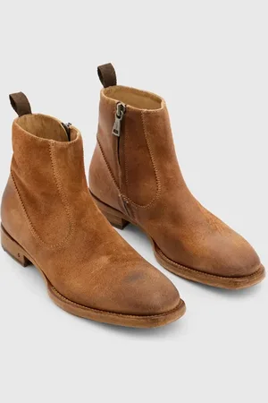 John Varvatos Fleetwood Zip Boot Sepia Brown