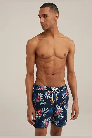 WE Fashion Beach Short Dark Blue