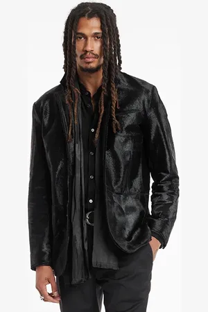 John Varvatos Multi Button Closure Notc Black