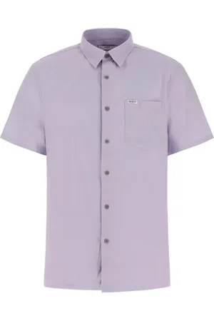 Guess GUESS Ss Collin Shirt Lilac Thistle