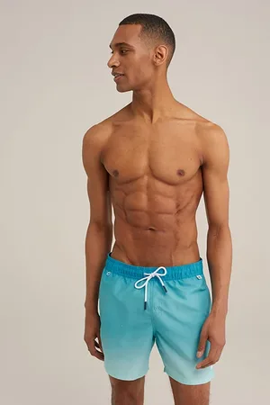 WE Fashion Beach Short Light Blue