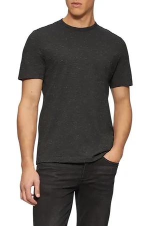 QS by s.Oliver T-shirts Grey/black