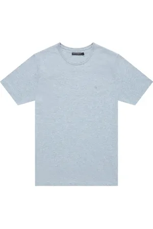 French Connection Crew Ss25 Lgt Grey Mel