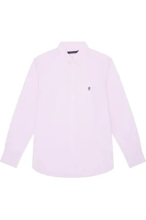 French Connection Oxford L/s T Soft Pink/marine