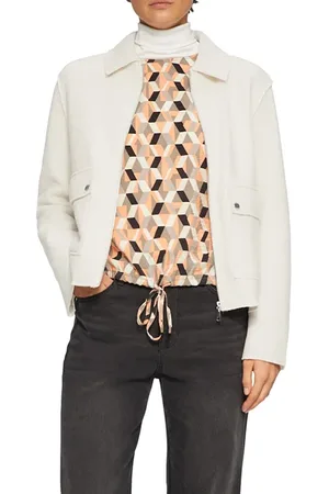 QS by s.Oliver Jackets Outdoor Off-white
